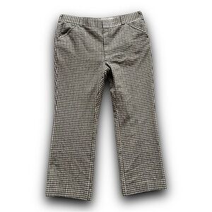 Vintage 1970s Hart Schaffner 100% Virgin Wool Plaid Pants Mens Size 38x32 Rare